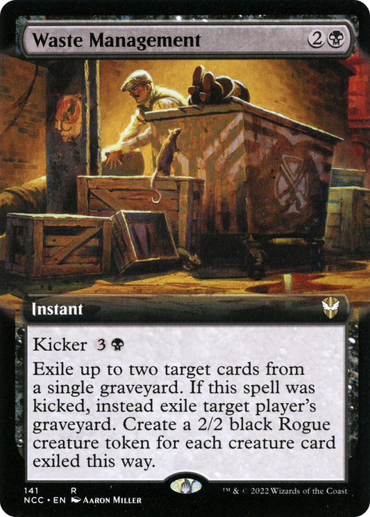 Waste Management (NCC-141) (Extended Art)