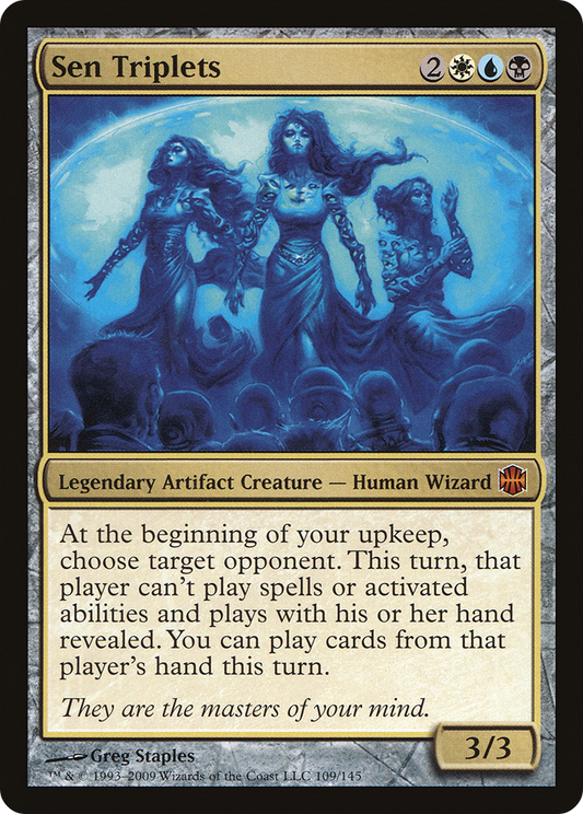 Sen Triplets (ARB-109) (Foil)