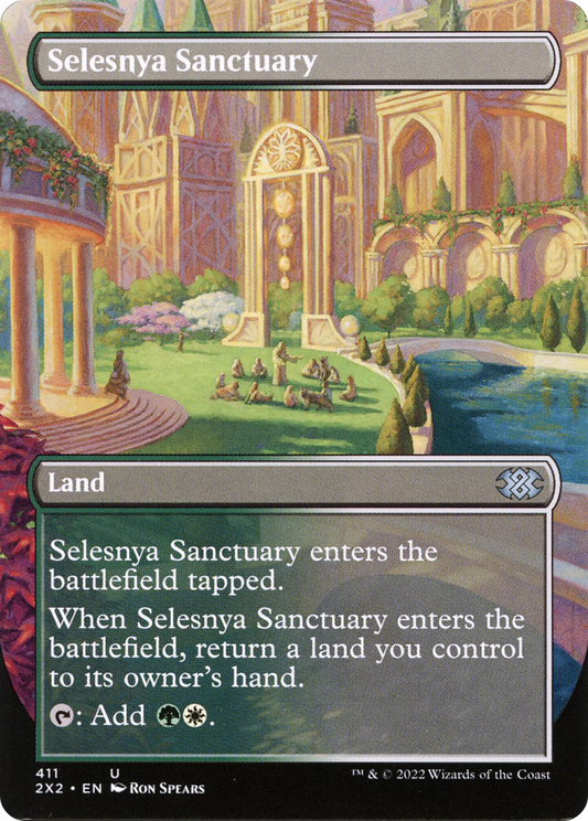 Selesnya Sanctuary (2X2-411) (Borderless) (Foil)