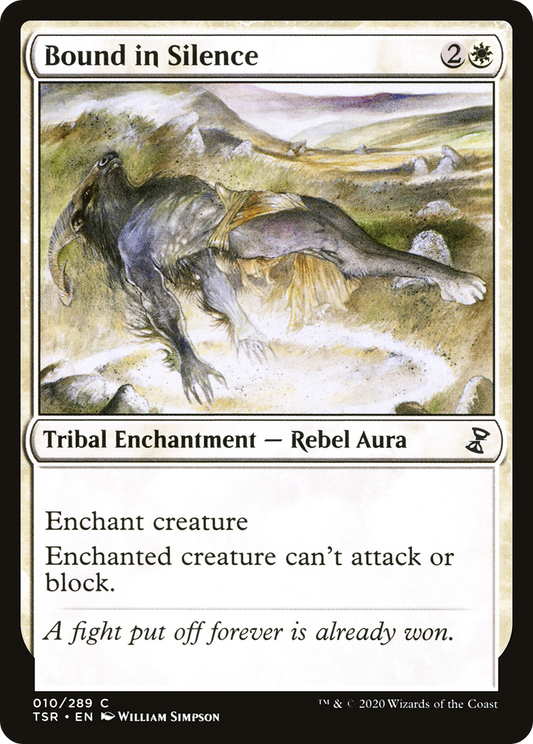 Bound in Silence (TSR-010) (Foil)