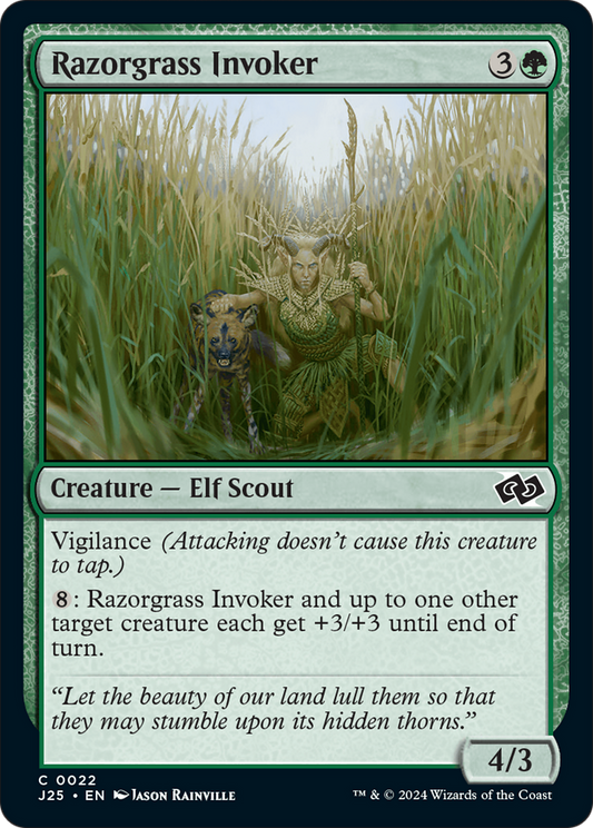 Razorgrass Invoker (J25-022)