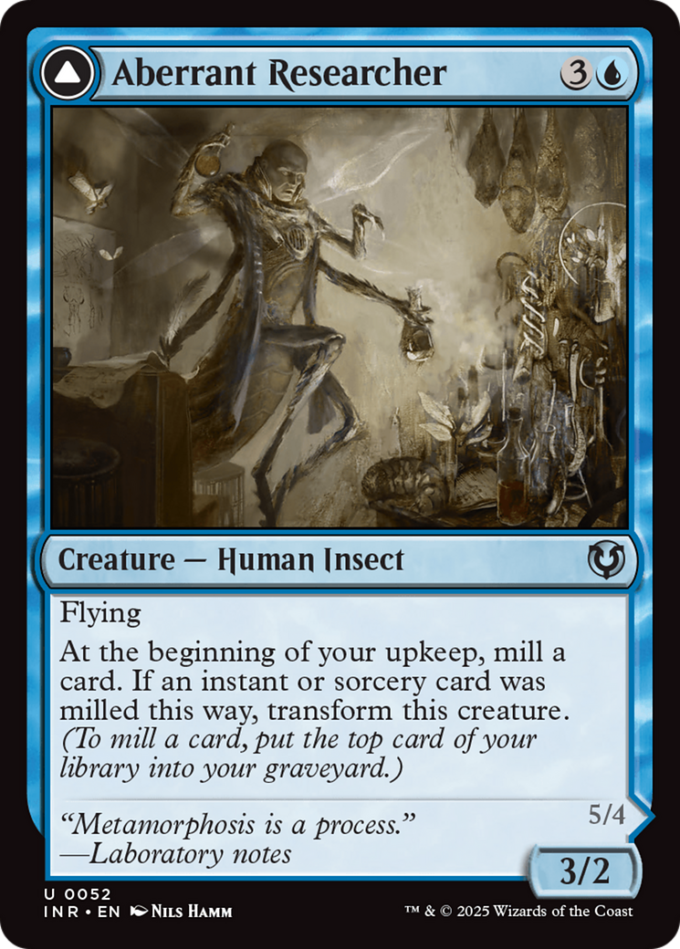 Aberrant Researcher // Perfected Form (INR-052) (Foil)