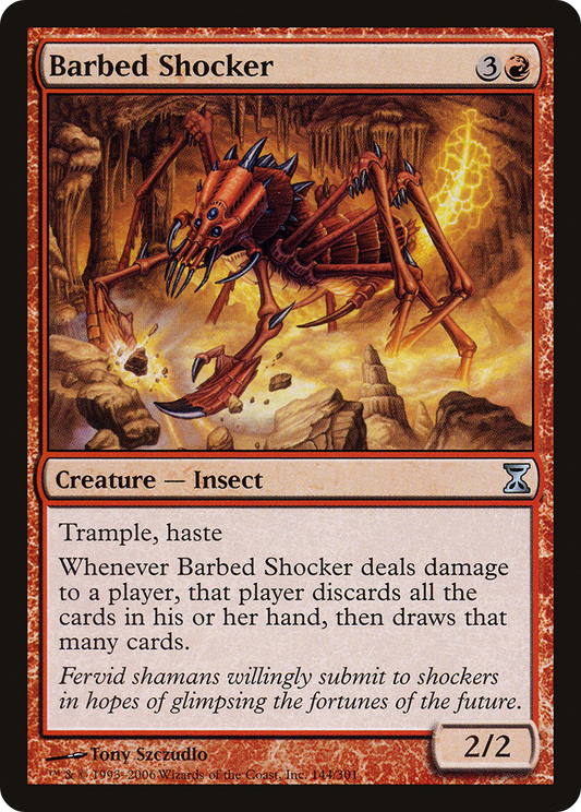 Barbed Shocker (TSP-144) (Foil)