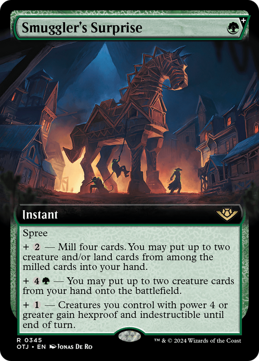 Smuggler's Surprise (OTJ-345) (Extended Art)