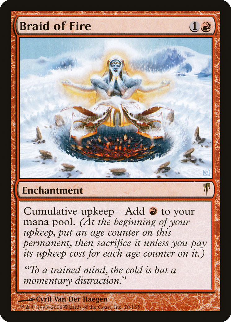 Braid of Fire (CSP-078) (Foil)