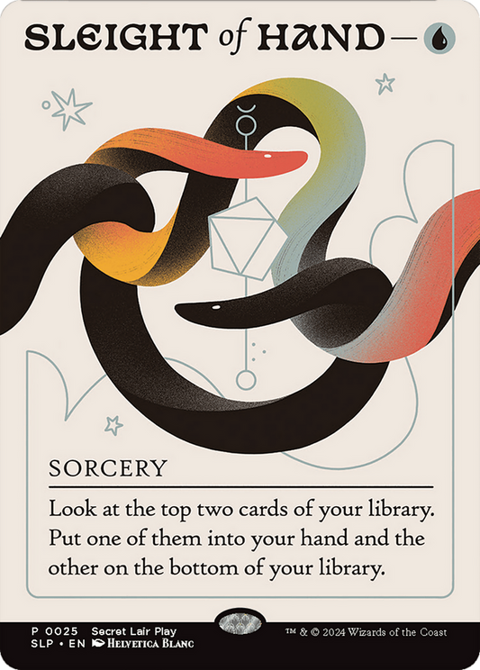 Sleight of Hand (PTP-025) (Foil)