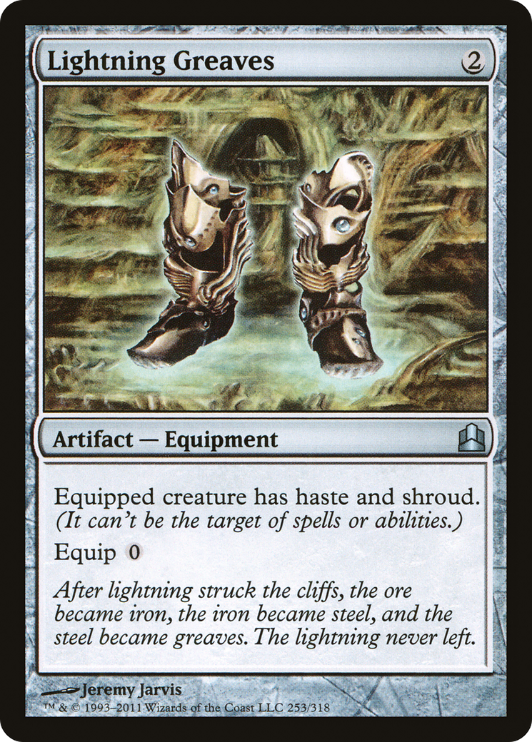 Lightning Greaves (CMD-253)