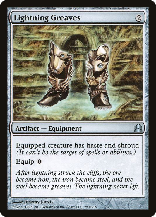 Lightning Greaves (CMD-253)