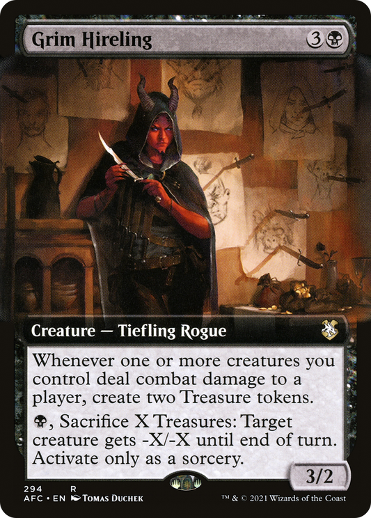 Grim Hireling (AFC-294) (Extended Art)
