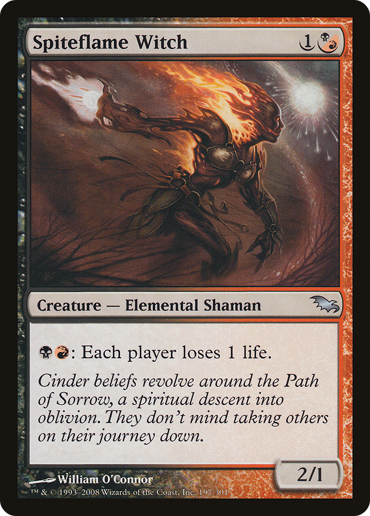 Spiteflame Witch (SHM-197) (Foil)
