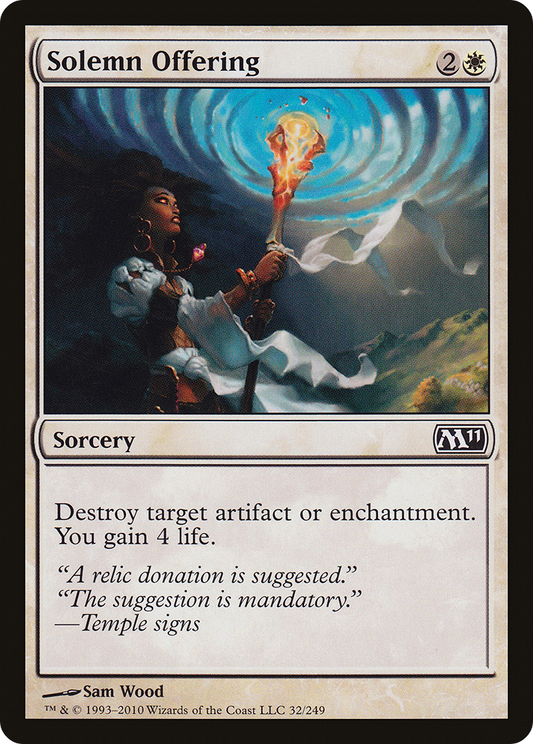 Solemn Offering (M11-032)