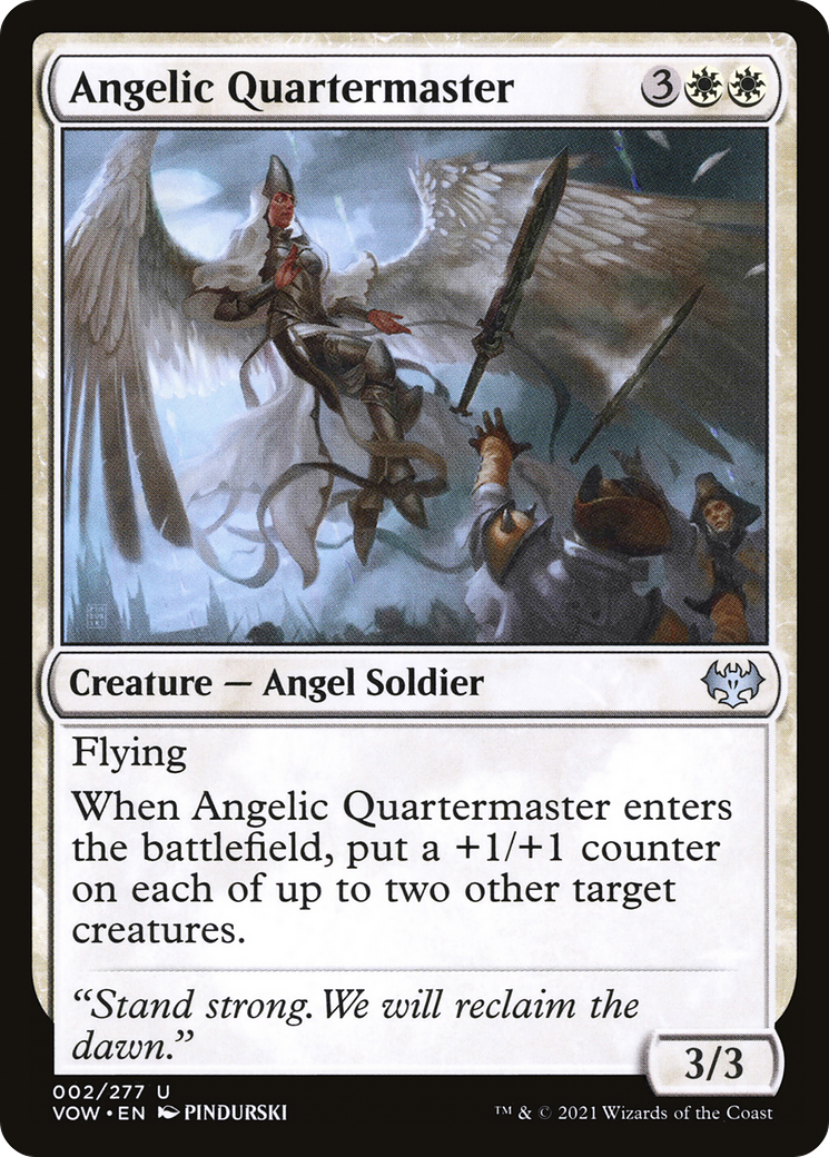 Angelic Quartermaster (VOW-002) (Foil)