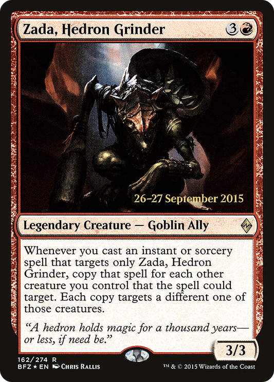 Zada, Hedron Grinder (PRE-162S) (Foil)