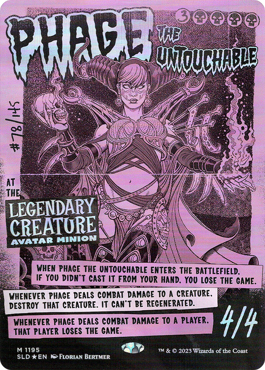 Phage the Untouchable (SLD-1195) (Borderless) (Foil)