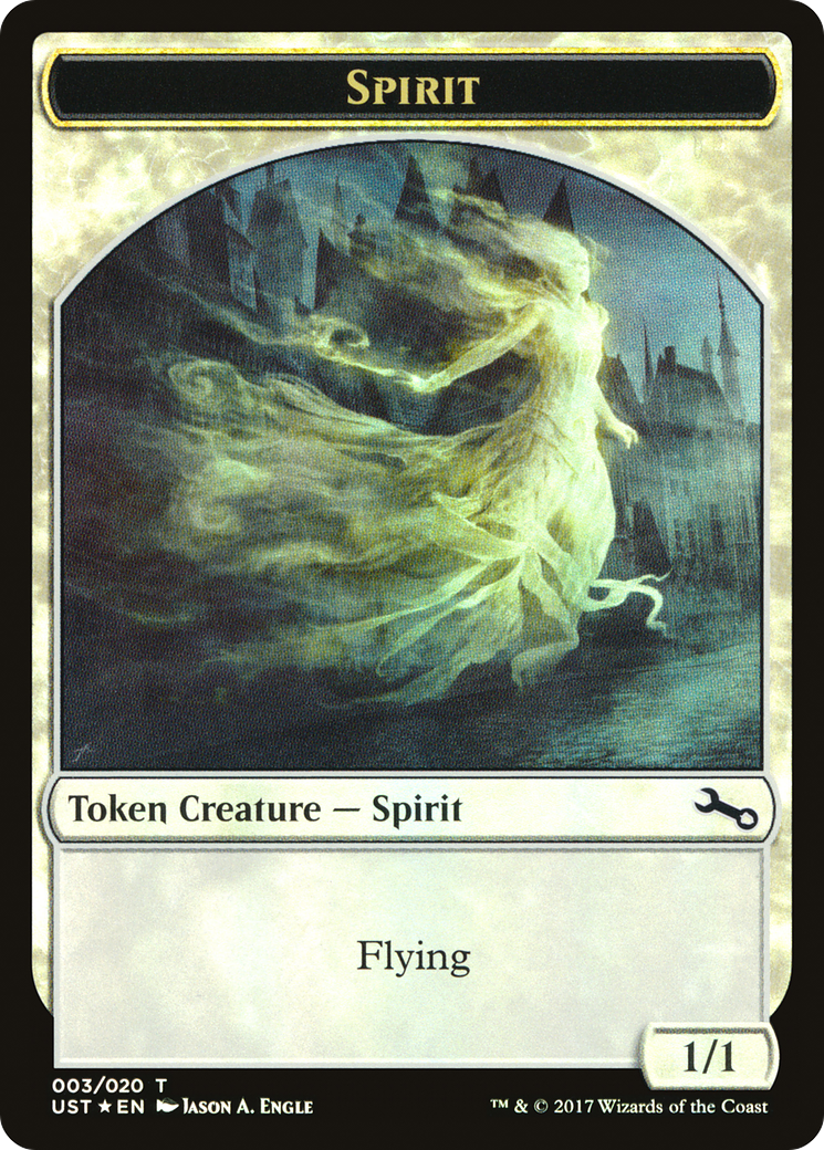 Spirit // Spirit Double-Sided Token (UST-003) (Foil)