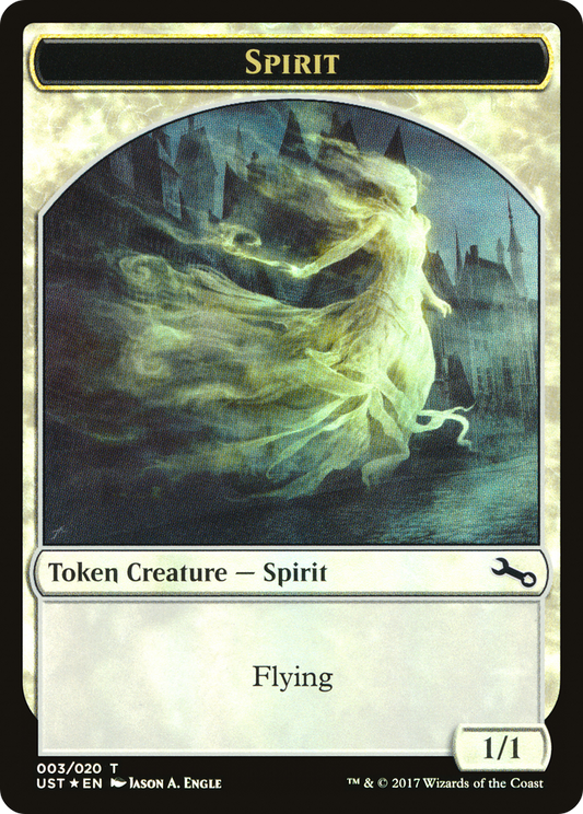 Spirit // Spirit Double-Sided Token (UST-003) (Foil)