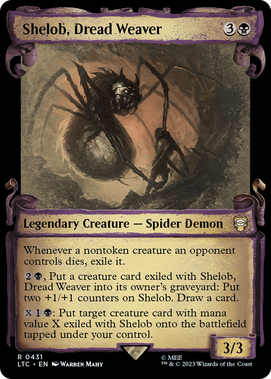 Shelob, Dread Weaver (LTC-431) (Showcase) (Scroll) (Foil)
