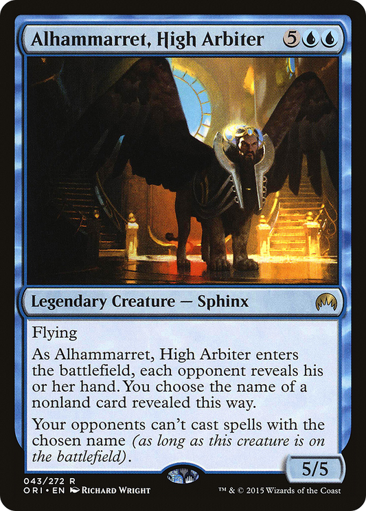 Alhammarret, High Arbiter (ORI-043) (Foil)