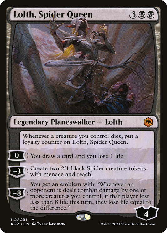 Lolth, Spider Queen (AFR-112)