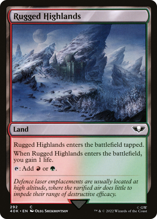 Rugged Highlands (40K-292)