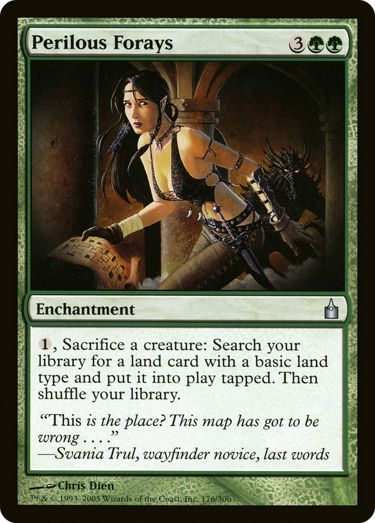 Perilous Forays (RAV-176) (Foil)