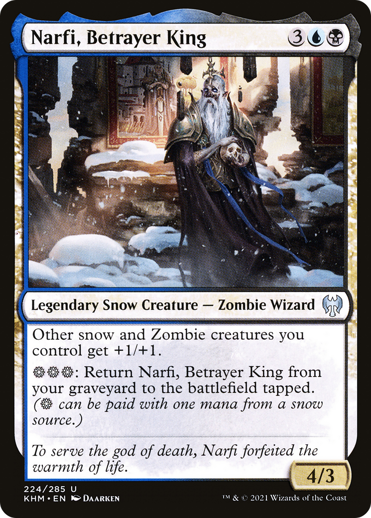 Narfi, Betrayer King (KHM-224) (Foil)