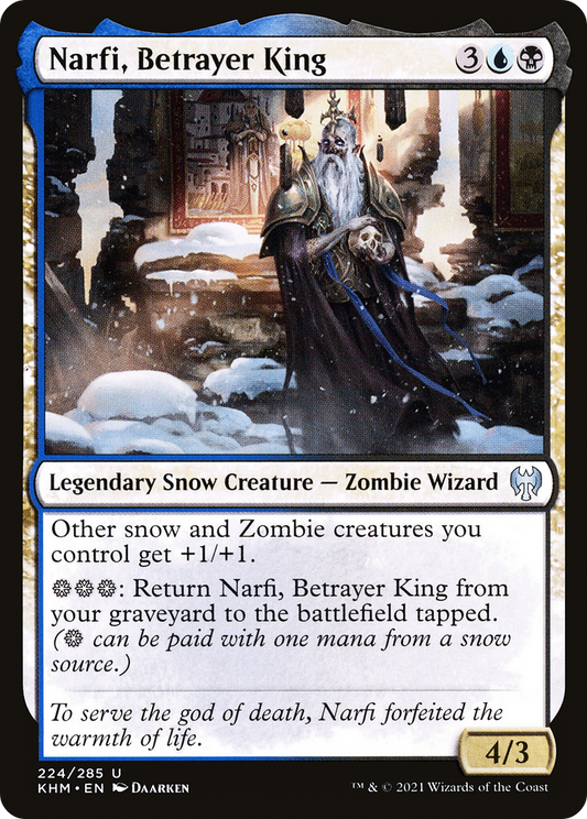 Narfi, Betrayer King (KHM-224) (Foil)