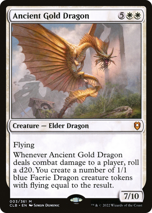Ancient Gold Dragon (CLB-003)