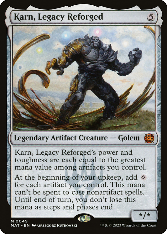 Karn, Legacy Reforged (MAT-049) (Foil)