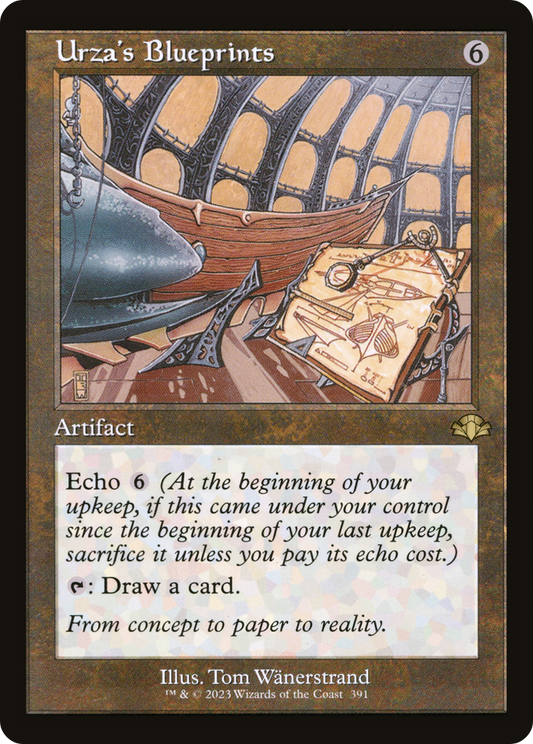 Urza's Blueprints (DMR-391) (Foil)