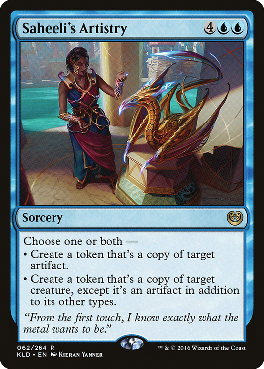 Saheeli's Artistry (KLD-062) (Foil)
