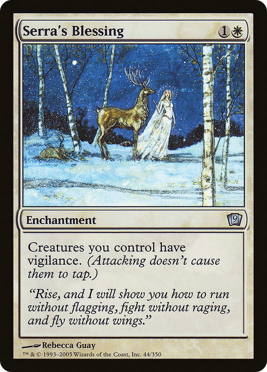 Serra's Blessing (9ED-44★) (Foil)