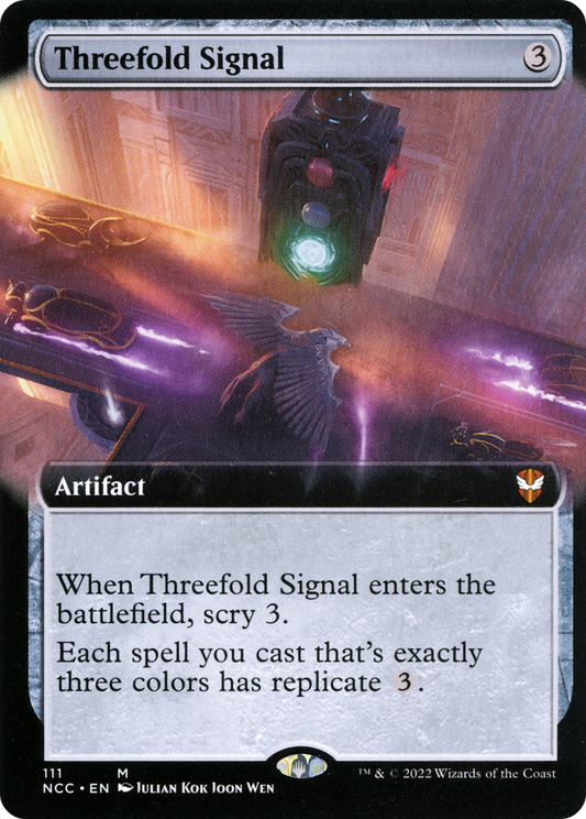 Threefold Signal (NCC-111) (Extended Art)