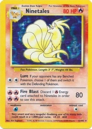 Ninetales (BS-012) (Holofoil)