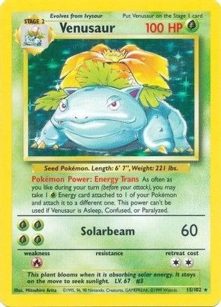 Venusaur (BS-015) (Holofoil)