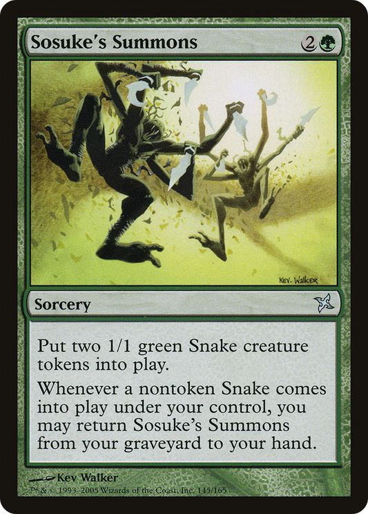 Sosuke's Summons (BOK-145) (Foil)