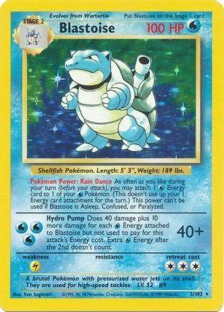 Blastoise (BS-002) (Holofoil)