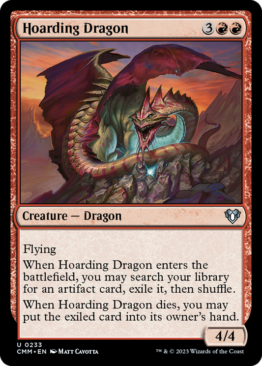 Hoarding Dragon (CMM-233) (Foil)