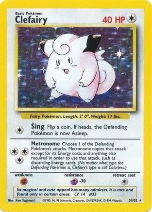 Clefairy (BS-005) (Holofoil)