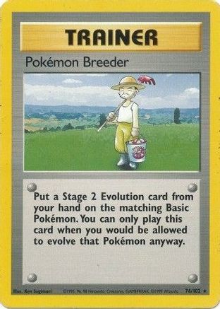 Pokemon Breeder (BS-076)
