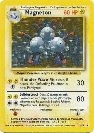 Magneton (BS-009) (Holofoil)