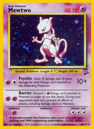 Mewtwo (BS2-010) (Holofoil)