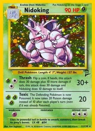 Nidoking (BS2-011) (Holofoil)