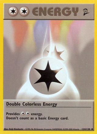 Double Colorless Energy (BS2-124)