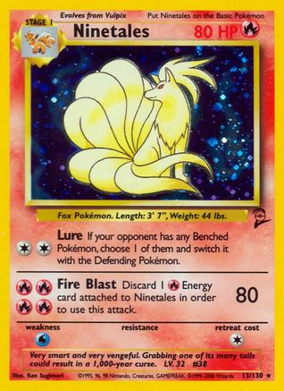Ninetales (BS2-013) (Holofoil)