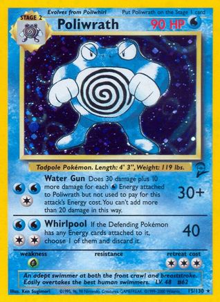 Poliwrath (BS2-015) (Holofoil)