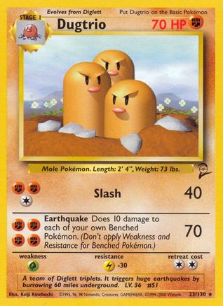 Dugtrio (BS2-023)