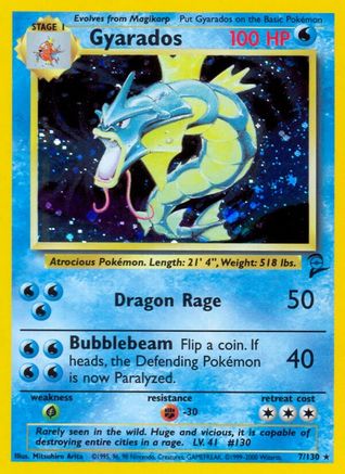 Gyarados (BS2-007) (Holofoil)