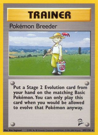 Pokemon Breeder (BS2-105)