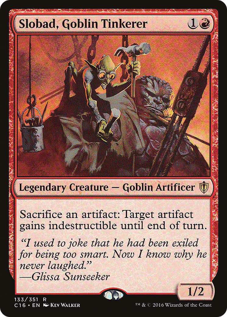 Slobad, Goblin Tinkerer (C16-133)